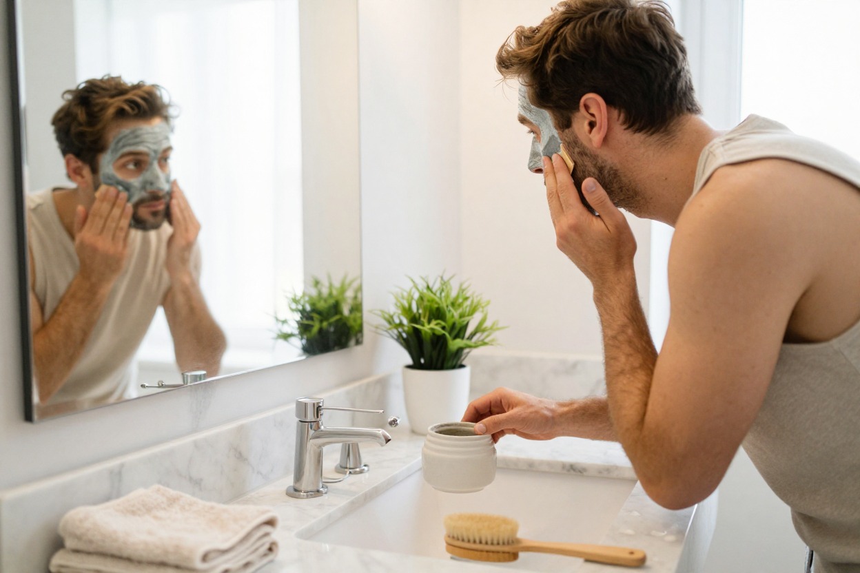 Clay Masks for Oily Skin as part of a daily skincare routine
