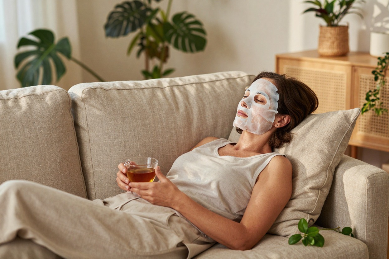 Hydrating Sheet Masks as part of a daily skincare routine