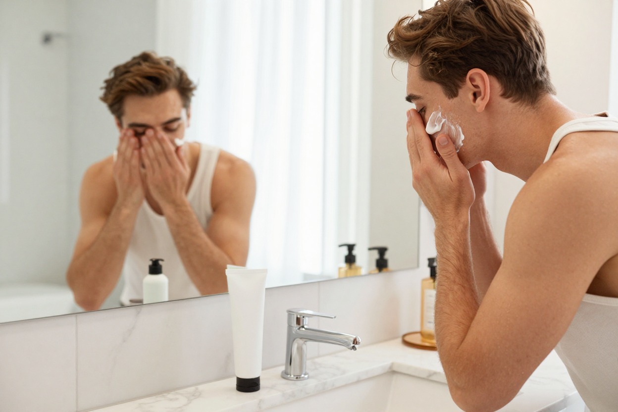 Skincare Routine for Combination Skin as part of a daily skincare routine