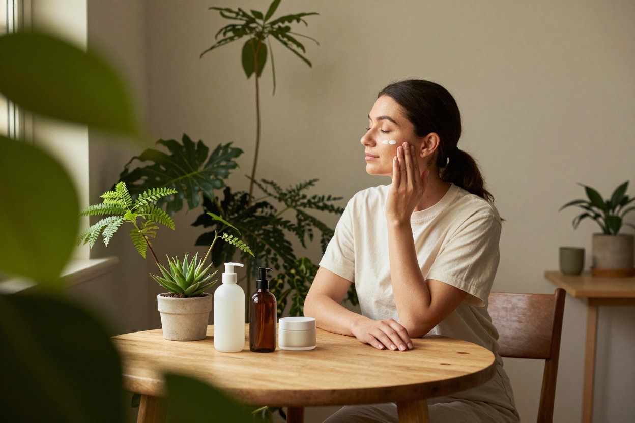Skincare Routine for Sensitive Skin as part of a daily skincare routine