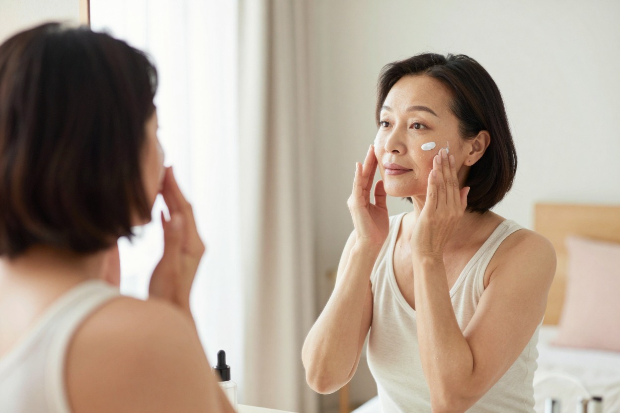 Tinted Facial Sunscreens as part of a daily skincare routine