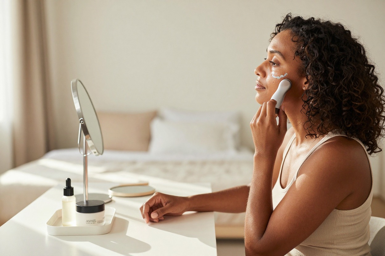 Microcurrent Devices as part of a daily skincare routine