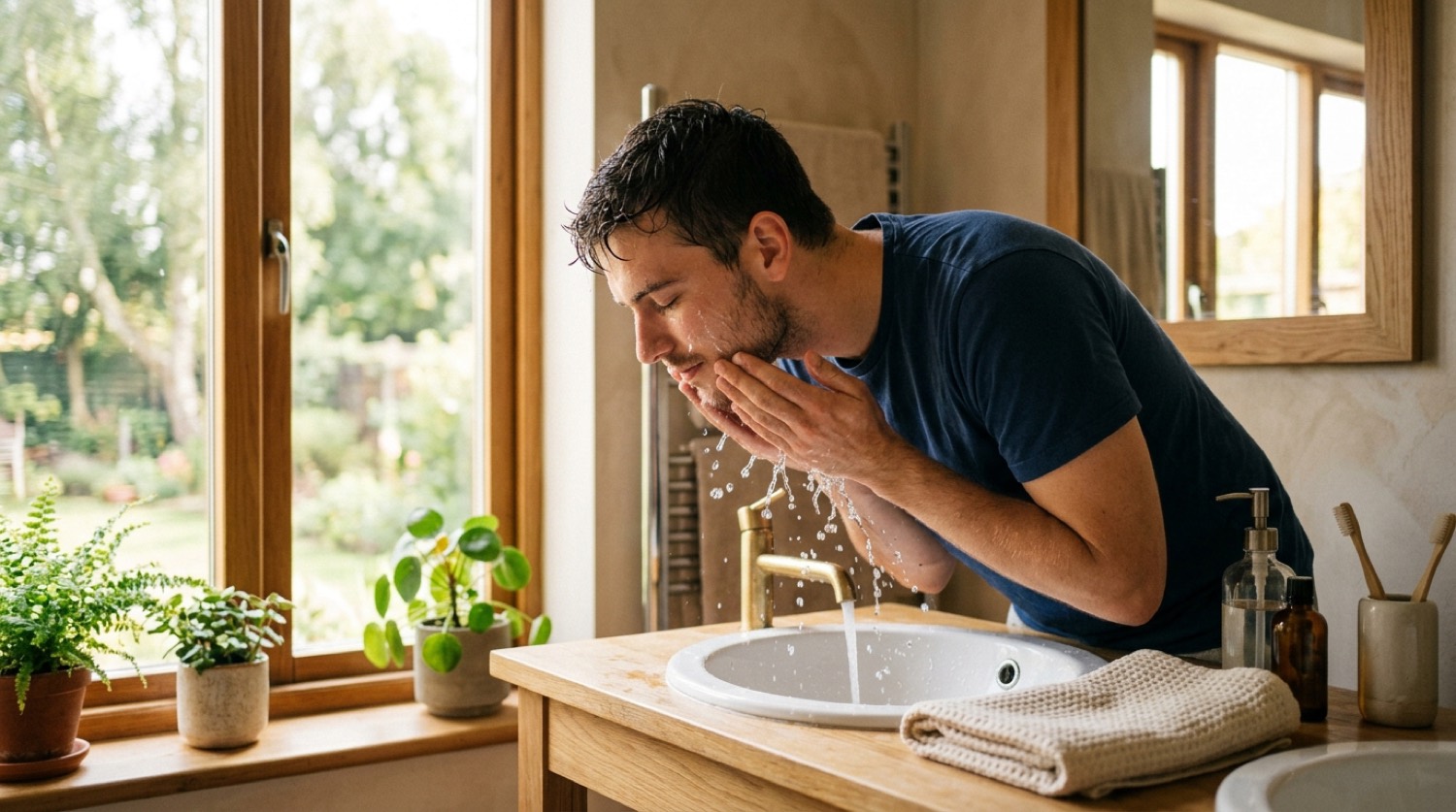 Gel Cleansers for Combination Skin as part of a daily skincare routine