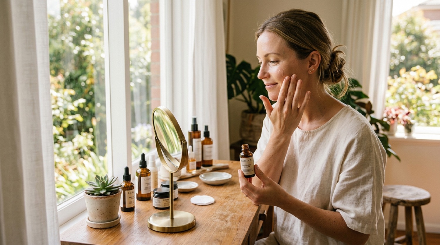 AHA & BHA Exfoliating Serums as part of a daily skincare routine