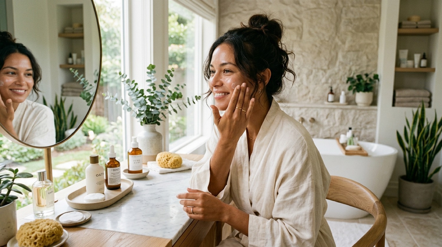 Skincare Routine for Beginners as part of a daily skincare routine